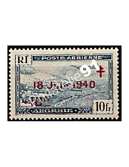 Timbre nd'Algérie PA n° 7 - 7e anniversaire de l'Appel du general de Gaulle