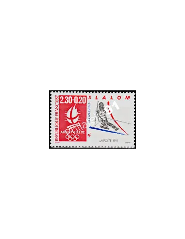 Timbre n° 2676 - "Albertville '92" Jeux Olympiques - Slalom
