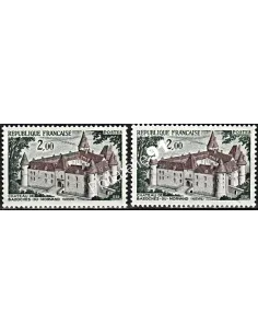 Timbre de France n° 1726  - Variété.