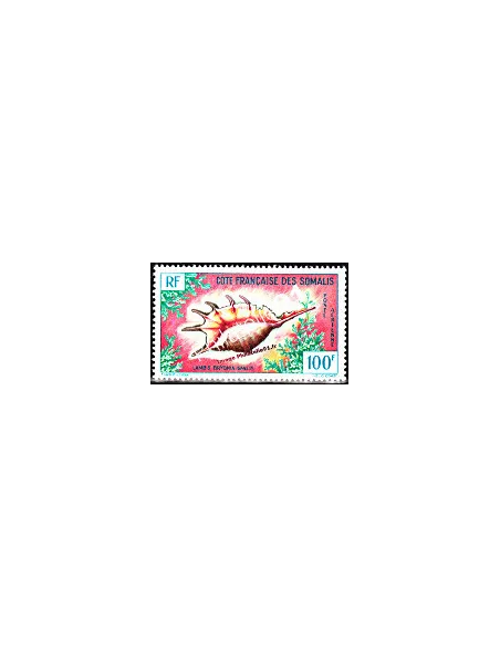 cote des somalis PA n°32, coquillage, timbres des colonies