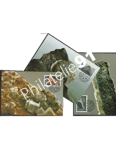 Liechtenstein - Carte Maximum - thème : Minéraux