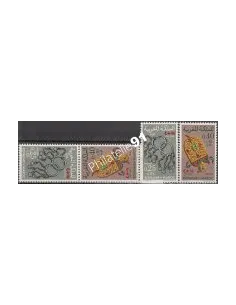 MAROC - n° 586 au n° 587 - 587A - Croix-Rouge