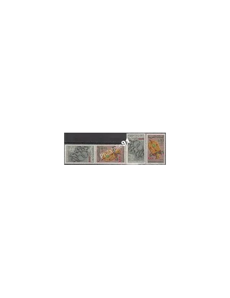 MAROC - n° 586 au n° 587 - 587A - Croix-Rouge