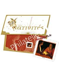 Bloc Souvenir n° 65 - Nativités  "le nouveau né" - G.- de La Tour
