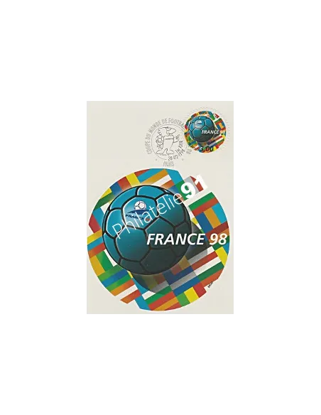 Timbre de France - Carte Maximum - FOOTBALL