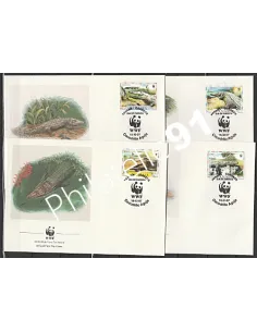 Lettre 1er jour - Lot d'enveloppes FDC - Panama - WWF