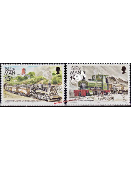 ILE DE MAN - n° 424 à 425 - TRAINS