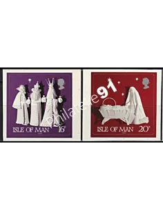 ILE DE MAN - n° 522, 523 - NOEL