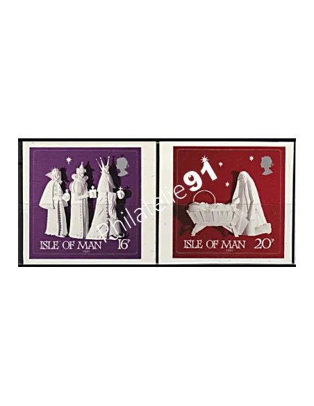 ILE DE MAN - n° 522, 523 - NOEL