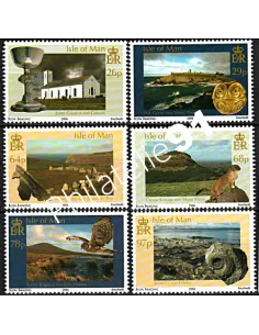 ILE DE MAN - n° 1294 à 1299 ** - Histoire naturelle de l'Ile de Man
