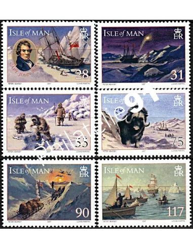 Timbre d'ILE DE MAN n° 120 à 1425 - Année polaire internationale