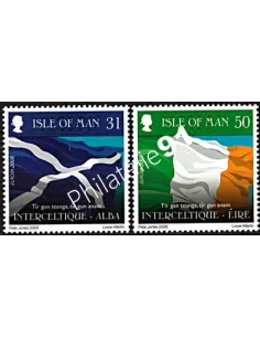 Timbres d'ILE DE MAN n° 1467 et 1468, collection timbres Europa 2008