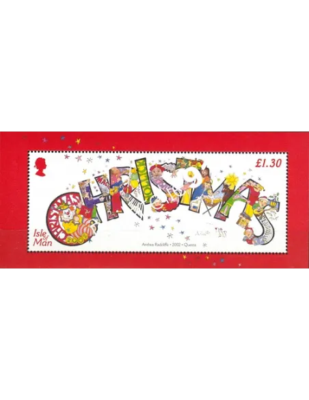 Timbres d'ILE DE MAN - BF n° 50. Noël. CHRISTMAS
