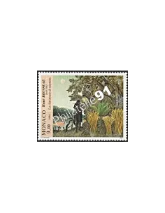 Timbre de MONACO n° 1965 -  douanier rousseaux