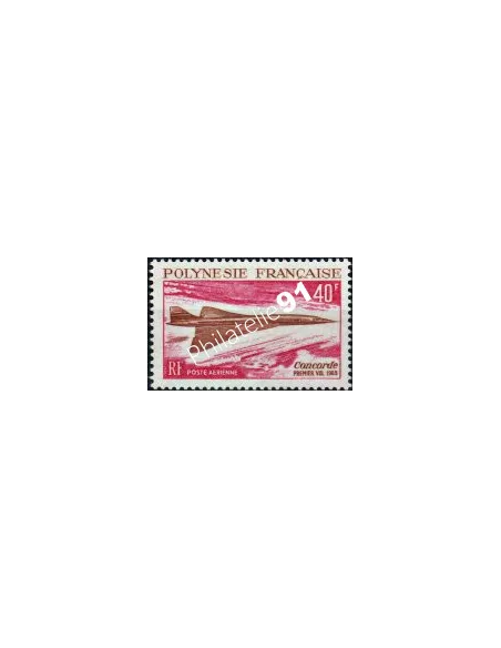 Timbre de POLYNESIE PA n° 27 - CONCORDE