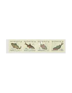 Timbres de BELGIQUE - Carnet n° 2383 - Poissons d'eau douce
