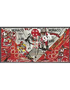 MONACO n° 2142 à 2143  - J-O de Nagano