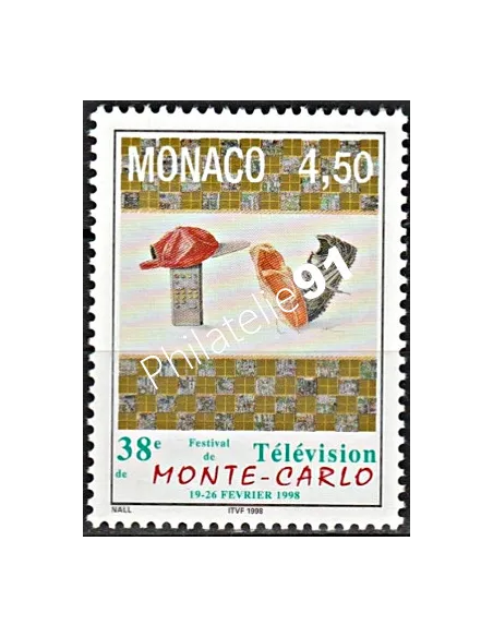 MONACO n° 2146  - Festival de Télévision