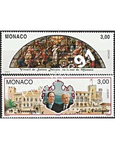 MONACO n° 2152 à 2153  - Sainte Dévote