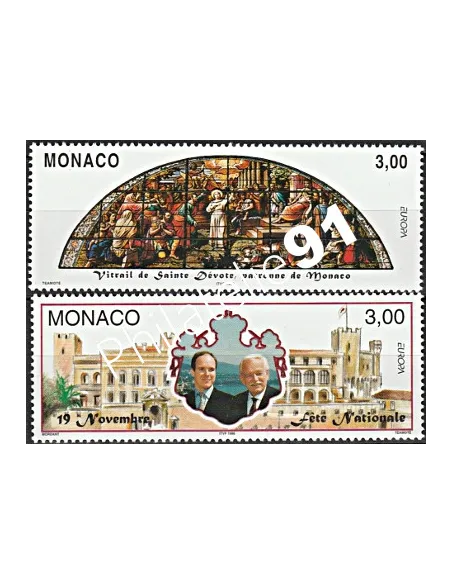 MONACO n° 2152 à 2153  - Sainte Dévote