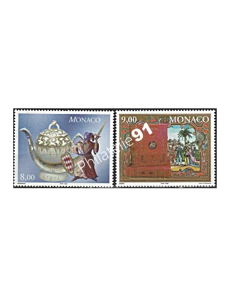 MONACO n° 2161 à 2162  - Porcelaine d'art