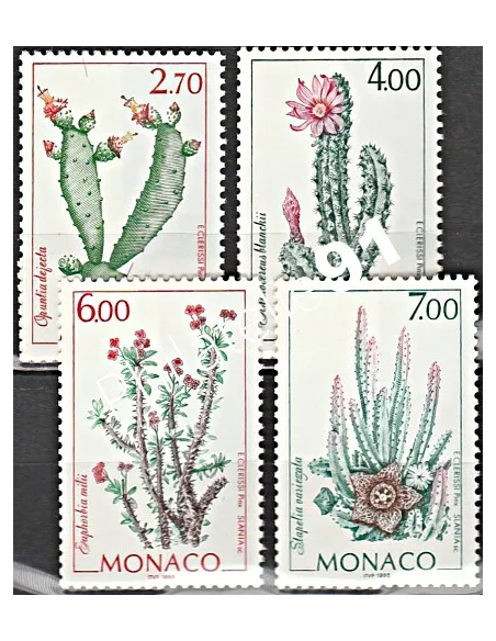 MONACO n° 2164 à 2167 - Jardin exotique
