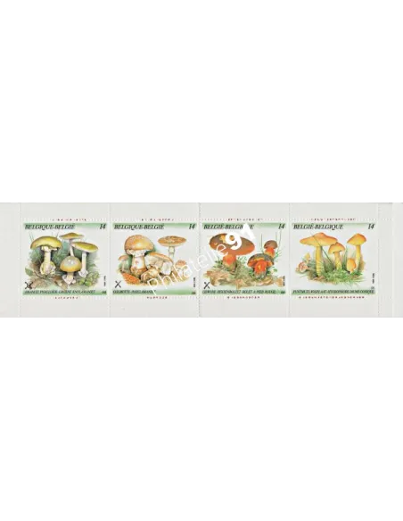 Carnet de timbres de BELGIQUE n° 2418 - Flore - Champignons