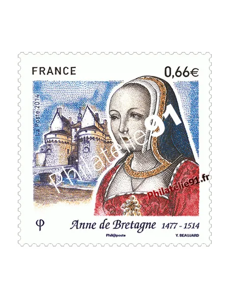 Timbre de France n° 4834, Anne de Bretagne - Collection timbres France