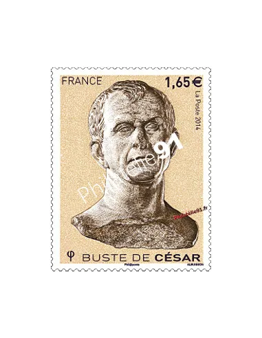 n° 4836 - Buste de César - collection timbres France