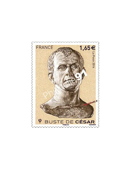 n° 4836 - Buste de César - collection timbres France