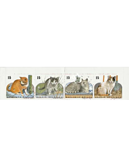BELGIQUE - Carnet n° 2521 ** - Faune - Chats européens