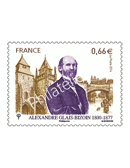 n° 4842 - Alexandre Glais-Bizoin 1800-1877 - collection timbres France