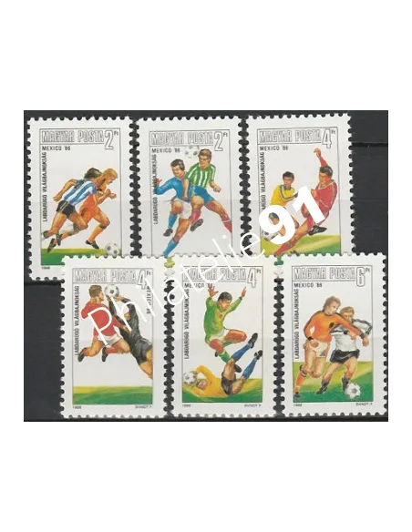 Timbre de Hongrie -  n° 3031 à 3036 - Timbres à Thèmes