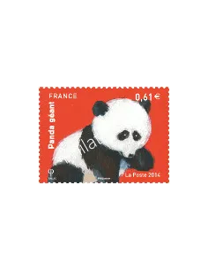n° 4843 - panda géant - Série Nature - collection timbres France