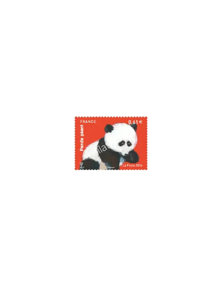 n° 4843 - panda géant - Série Nature - collection timbres France