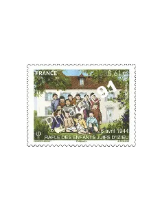 n° 4852 - Rafle des enfants juifs d'Izieu - collection timbres France
