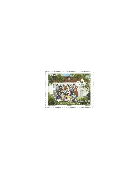 n° 4852 - Rafle des enfants juifs d'Izieu - collection timbres France