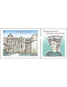 n° 4859 Timbre Poitiers-Vienne Timbre Passion 2014 - collection timbres France