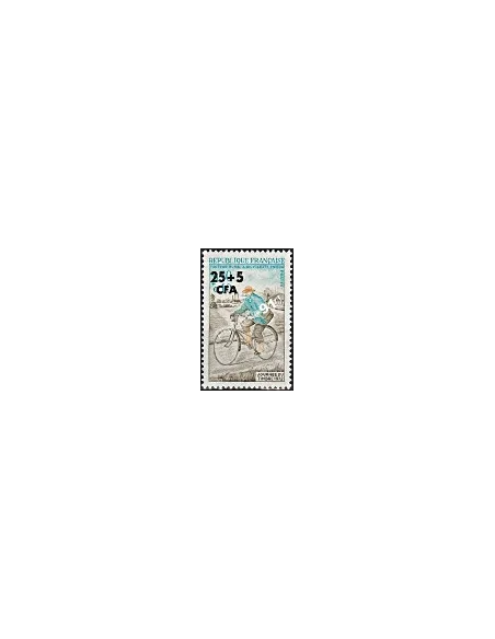 Timbres CFA n° 408 **    - Timbres de Reunion