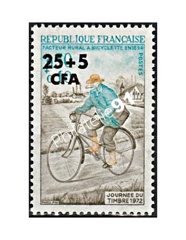 Timbres CFA n° 408 **    - Timbres de Reunion
