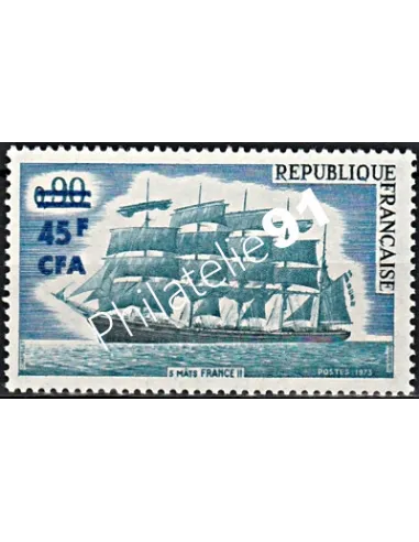 Timbres CFA n° 415 ** Bateaux    - Timbres de Reunion