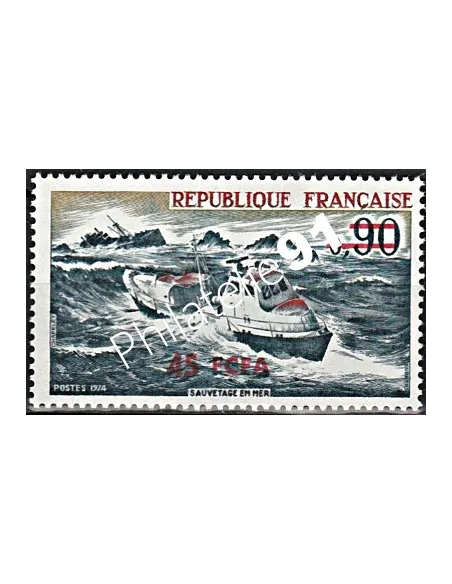 Timbres CFA n° 424 ** Bateaux    - Timbres de Reunion