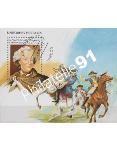 SAHARA OCCIDENTAL - BF 1997 - Chevaux - Uniformes