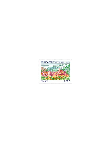 n° 4881 - Coaraze (Alpes-Maritimes) - collection timbres France