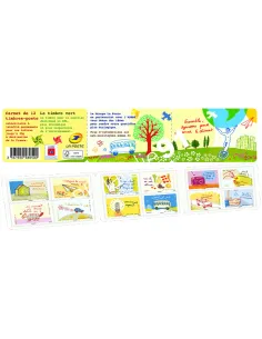 Carnet de timbres adhésifs n° 965 - Environnement - Collection timbres France