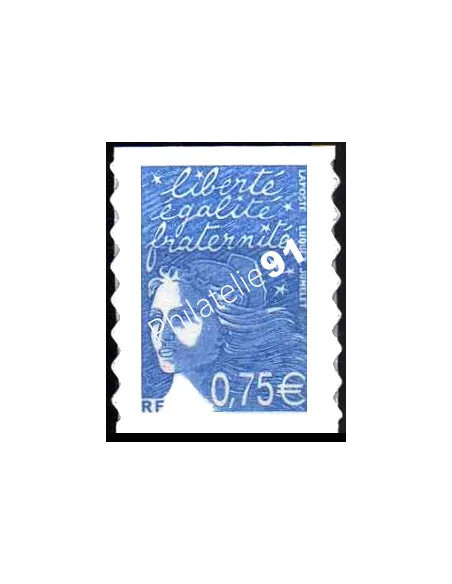 n° 48A - Type Marianne du 14 Juillet adhésif sans logo Collection timbres France