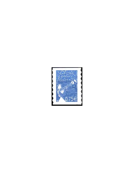 n° 48A - Type Marianne du 14 Juillet adhésif sans logo Collection timbres France