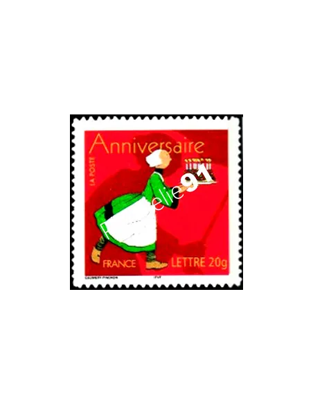 timbre adhésif n°52C Bécassine Collection timbres France