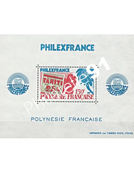 Bloc-Feuillet n° 6 - Timbres de Polynésie