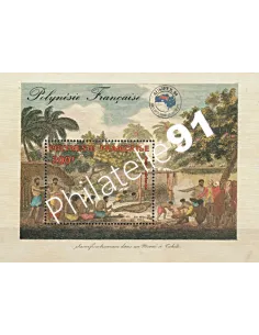 Bloc-Feuillet n° 10 - Timbres de Polynésie